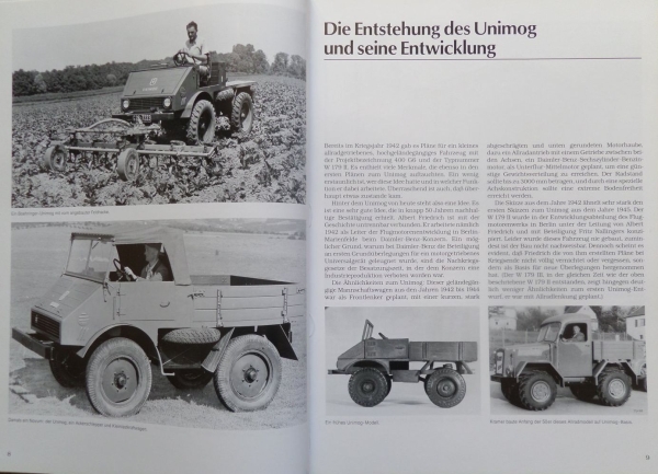 Doehmann "Das grosse Unimog-Buch" Unimog-History 1992 (9257)